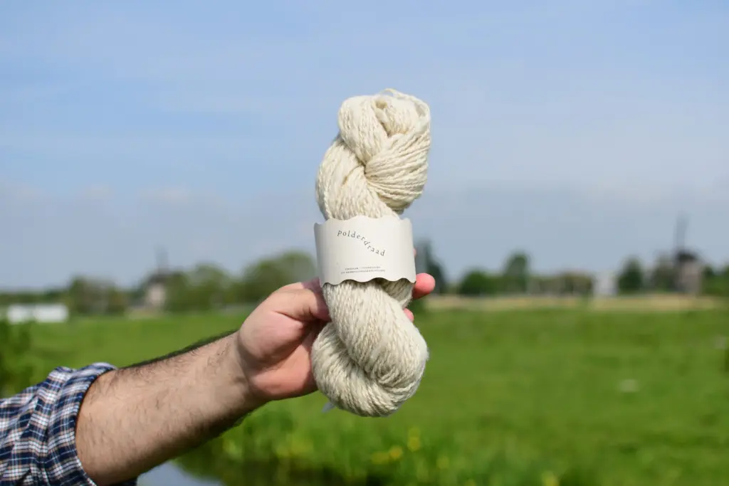 Heerhugowaardse polderdraad getwijnd wit