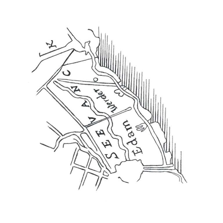 Kaart van de Zeevangpolder